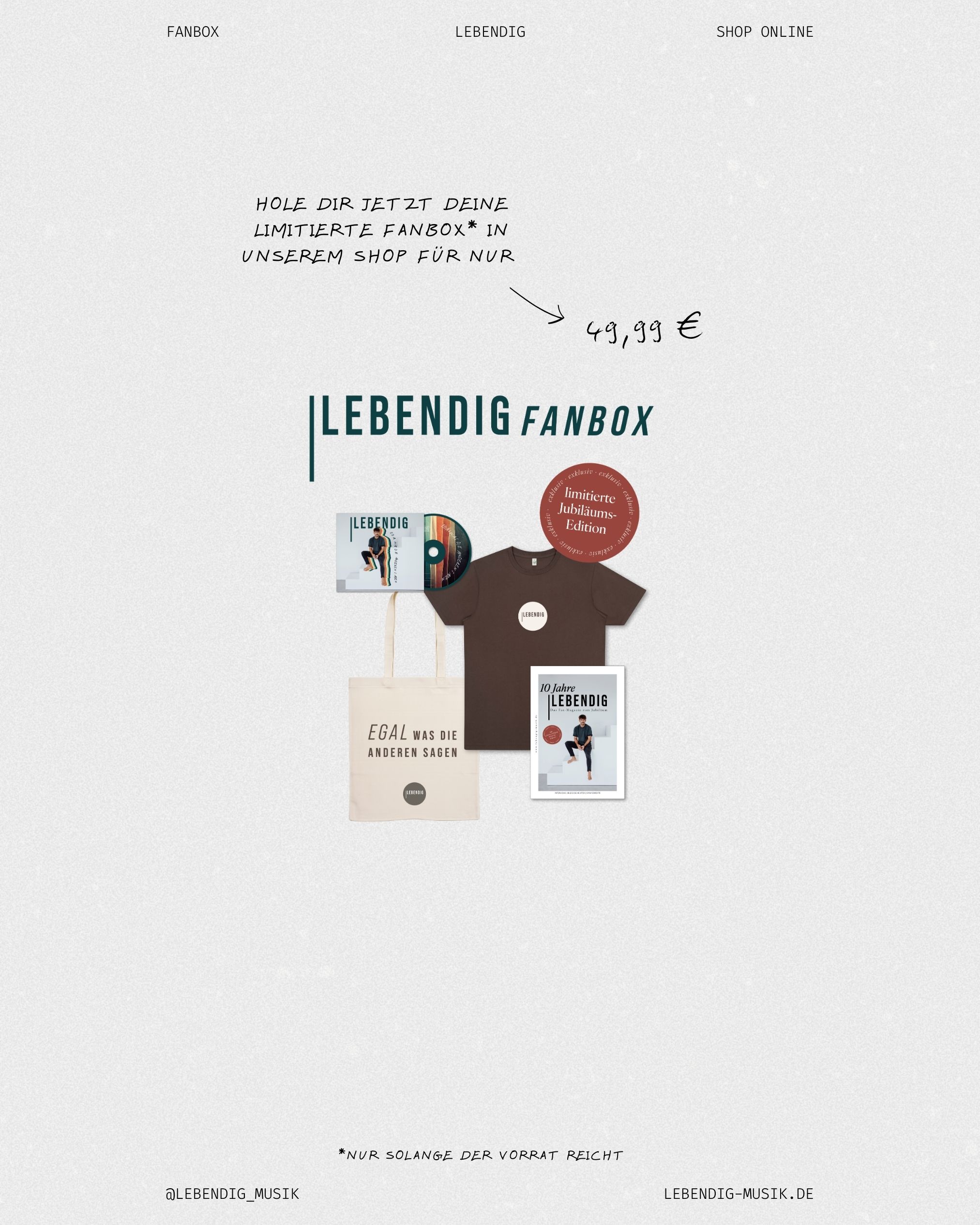 LEBENDIG Fanbox – Bild 5
